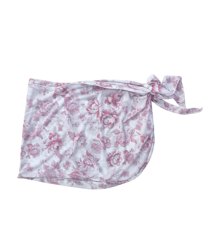 FBZ Girls Christie Pink Toile Sarong Accessories FBZ Flowers By Zoe