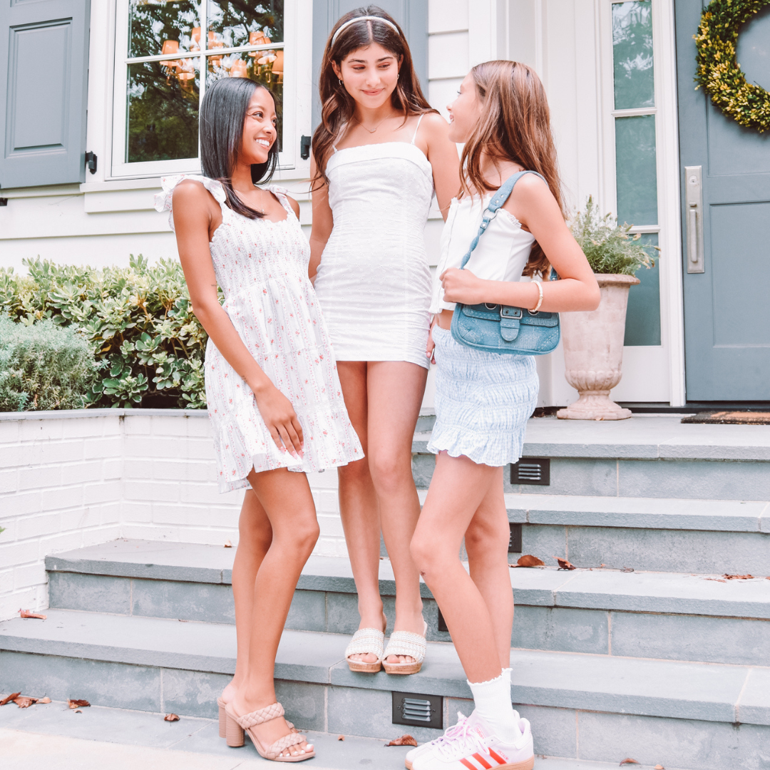 Girls Teen & Pre Teen Katie J NYC Chocolate Floral Marlee Top