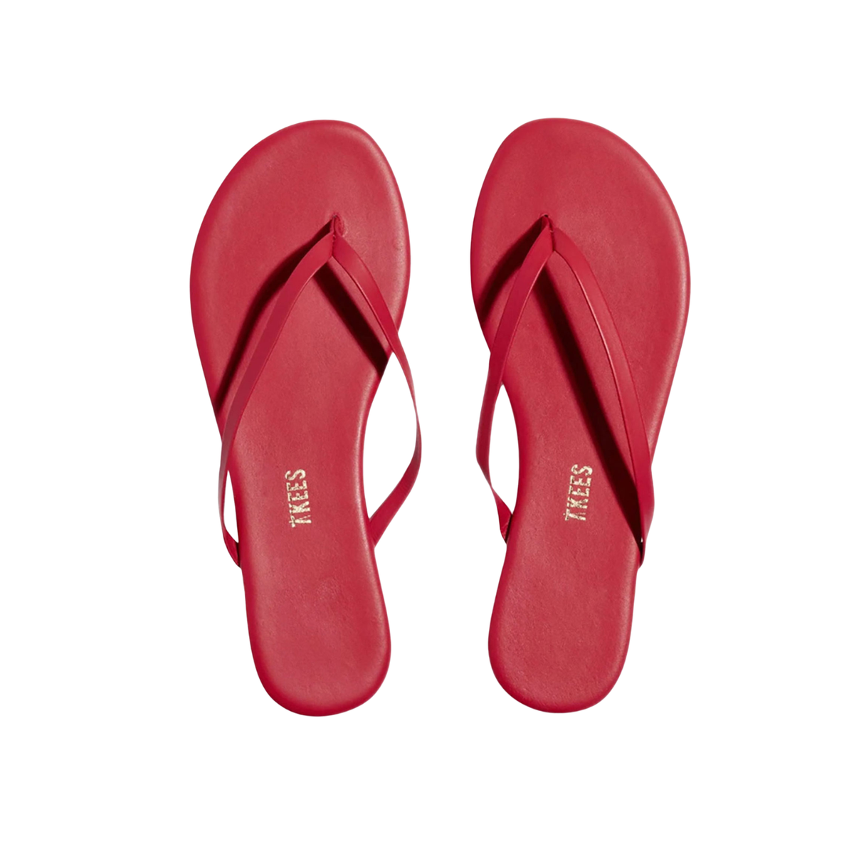 Women & Juniors Tkees Solids Flip Flops Red - Frankie's on the Park