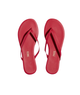 Tkees Women Solids Flip Flops Red Accessories Tkees Red Shoes/5