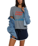 Sunny Somewhere Women Great Lakes Sailboat Everyday Tee