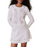 Love Shack Fancy Women Leda Cardigan White Vanilla Womens Casual Tops Love Shack Fancy White Juniors/Women XXS