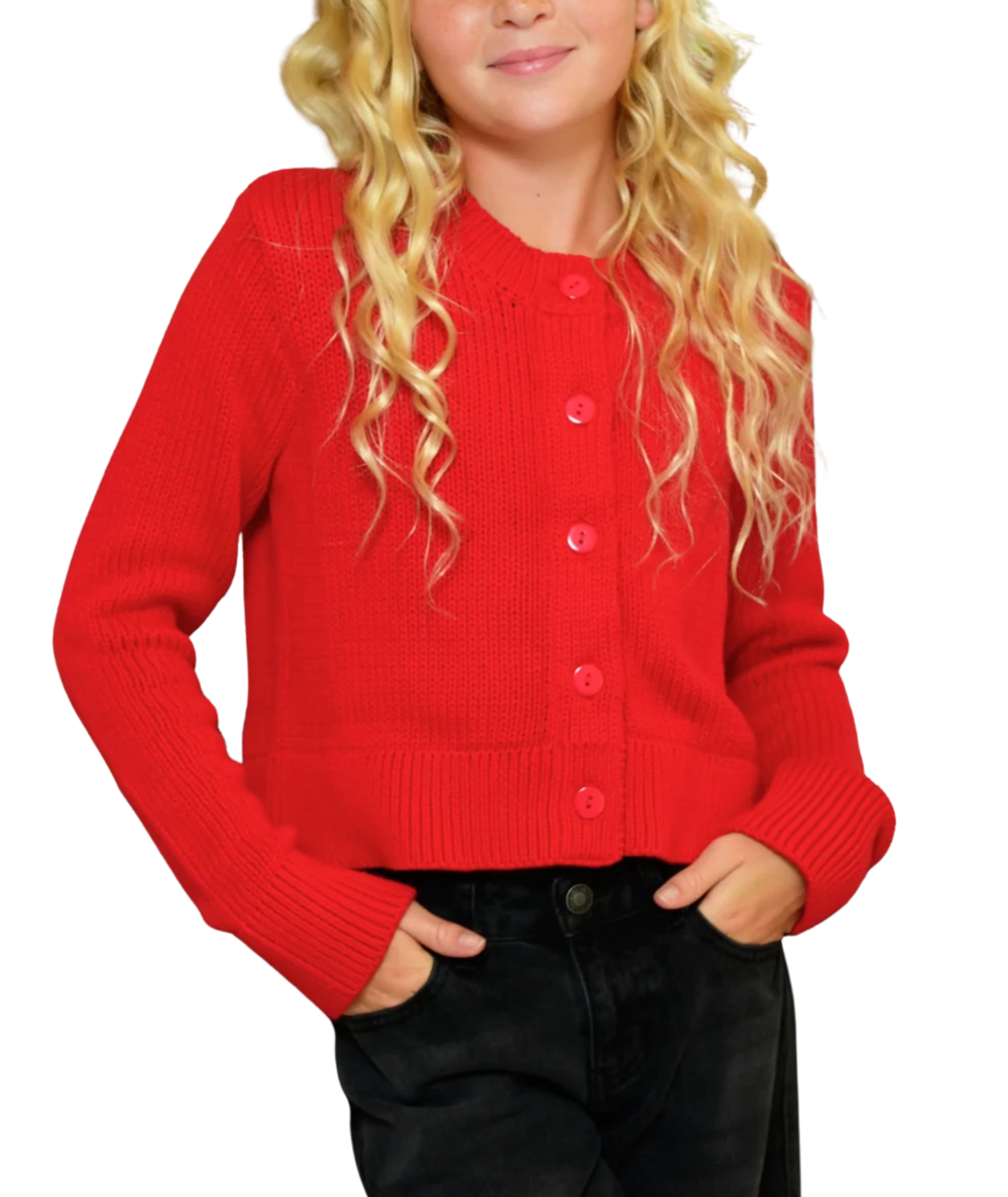 Katie J NYC Girls Piper Cardigan Girls Casual Tops Katie J NYC