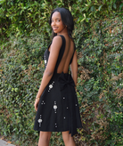 8apart Women Cristal Open Back Mini Dress Womens Casual Dresses 8apart