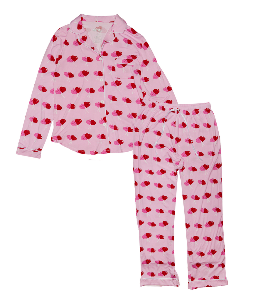 Katie J NYC Juniors Love Lollies Maia Pants PJ Set Accessories Katie J NYC