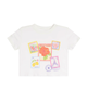Katie J NYC Girls Printed Stamps Fearless Tee
