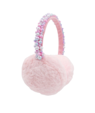 Bari Lynn Ear Muffs Light Pink With Pearls Accessories Bari Lynn Light Pink One Size Fits Most (Y/7-Y/14)