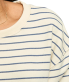 Perfect White Tee Women Tyler Natural/Night Stripe Pullover Womens Casual Tops Perfect White Tee