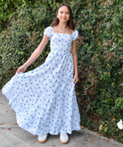 Katie J NYC Girls Boho Eyelet Indie Dress Girls Casual Dresses Katie J NYC