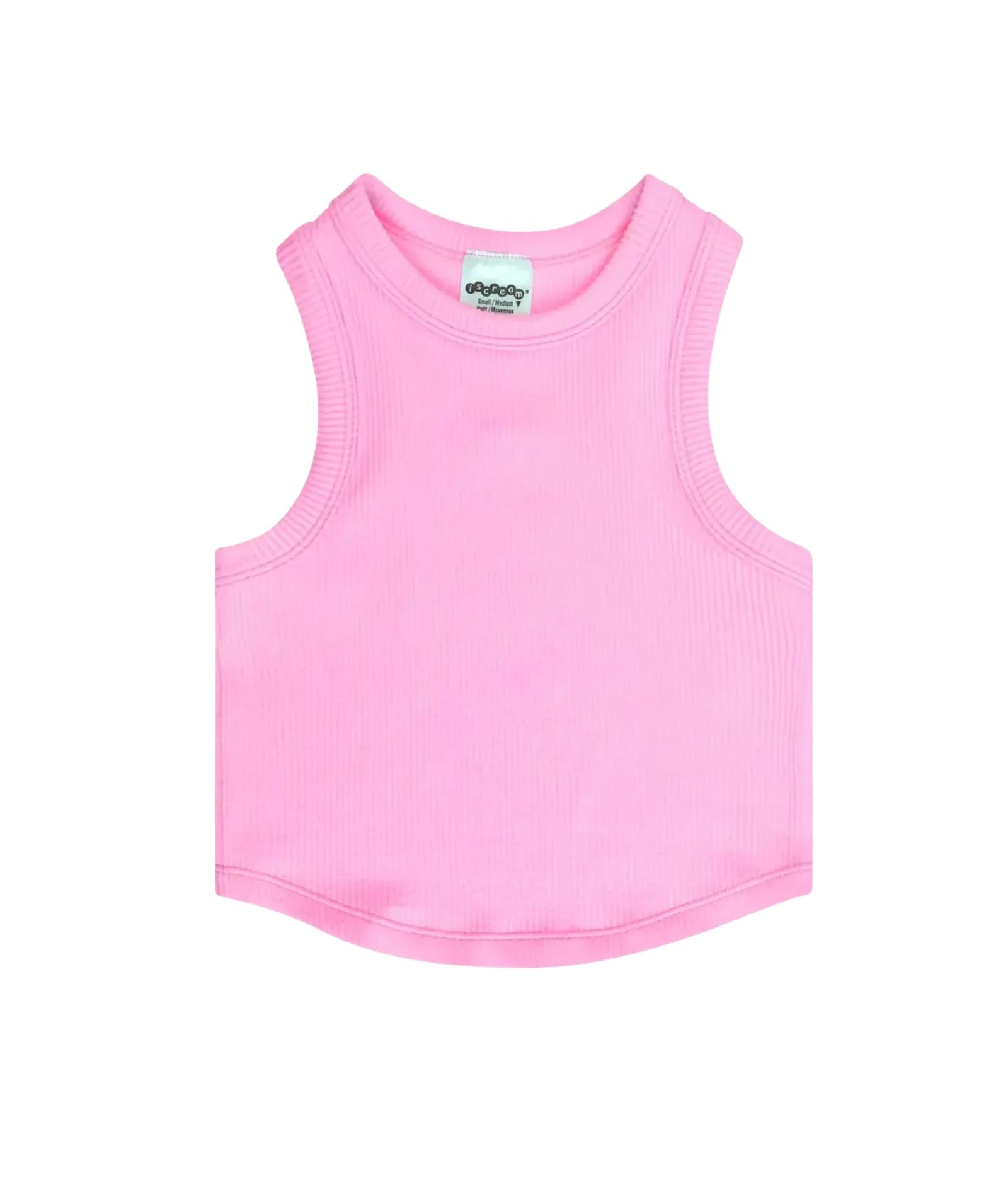 Frankie's Favorite Girls Rib Crop Tank