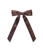 Emi Jay French Bow Barrette in Fireside Accessories Emi Jay Brown