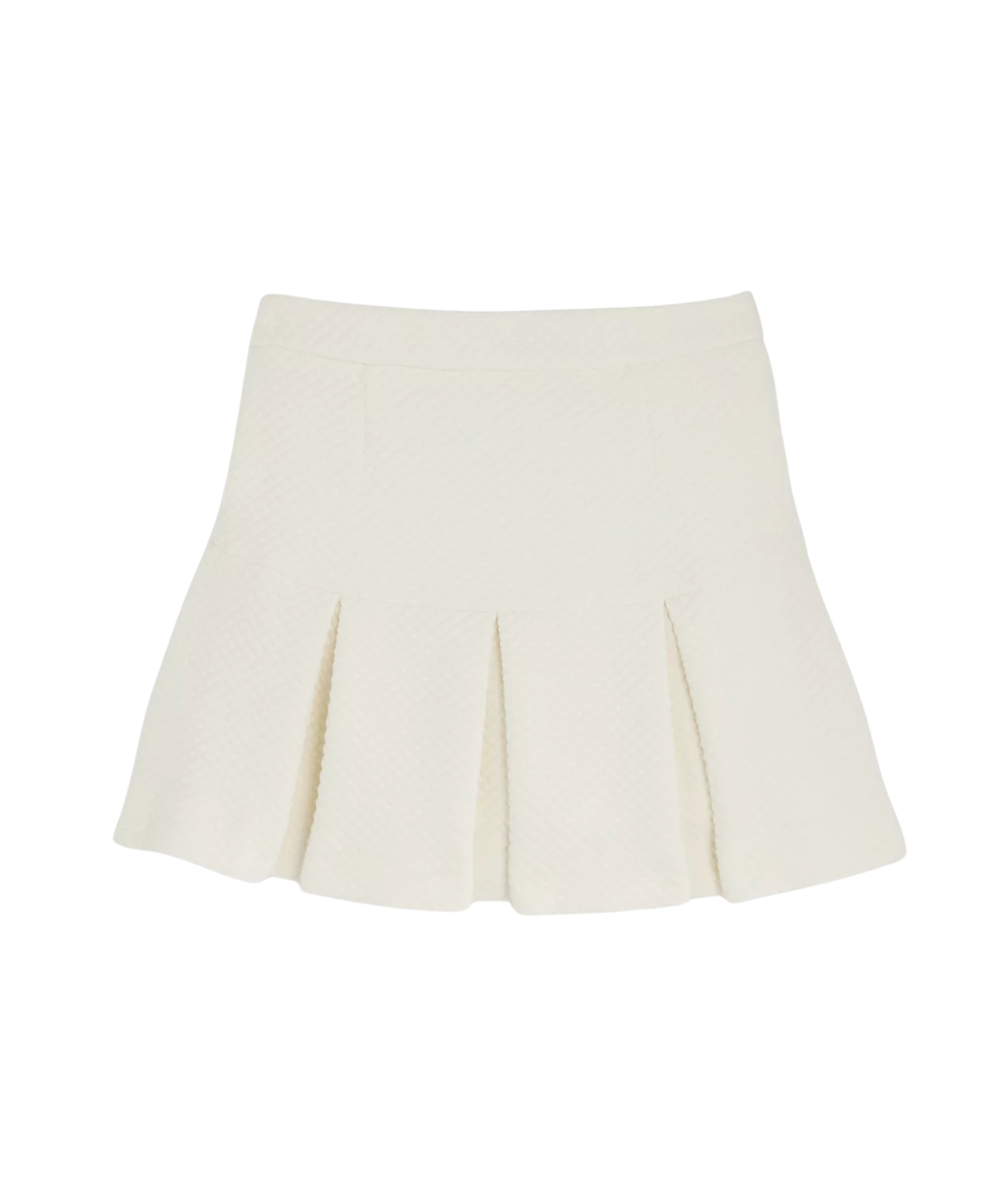 Katie J NYC Girls Hattie Matte Quilted Pleated Skirt Girls Special Bottoms Katie J NYC