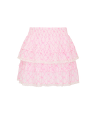 Love Shack Fancy Girls Billie Skirt Pink Peppermint Girls Casual Bottoms Love Shack Fancy