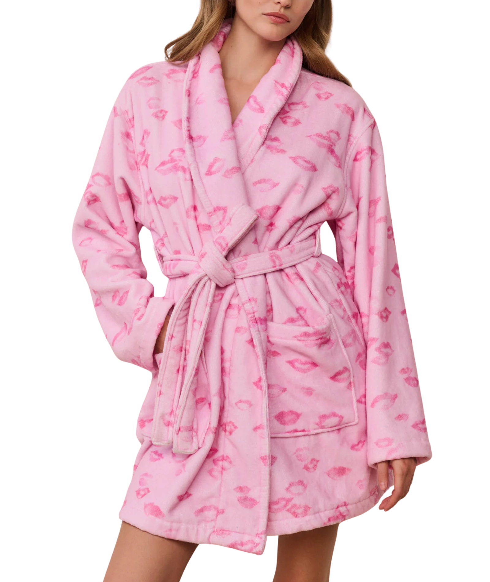 Love Shack Fancy Women Bubblegum Valentine Indie Robe
