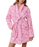 Love Shack Fancy Women Bubblegum Valentine Indie Robe Distressed/seasonal womens Love Shack Fancy Pink Juniors/Women XS/S
