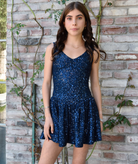 Katie J NYC Girls Zena Sequin Dress Girls Special Dresses Katie J NYC Navy Y/S (7/8)