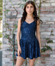 Katie J NYC Girls Zena Sequin Dress Girls Casual Dresses Katie J NYC Navy Y/S (7/8)