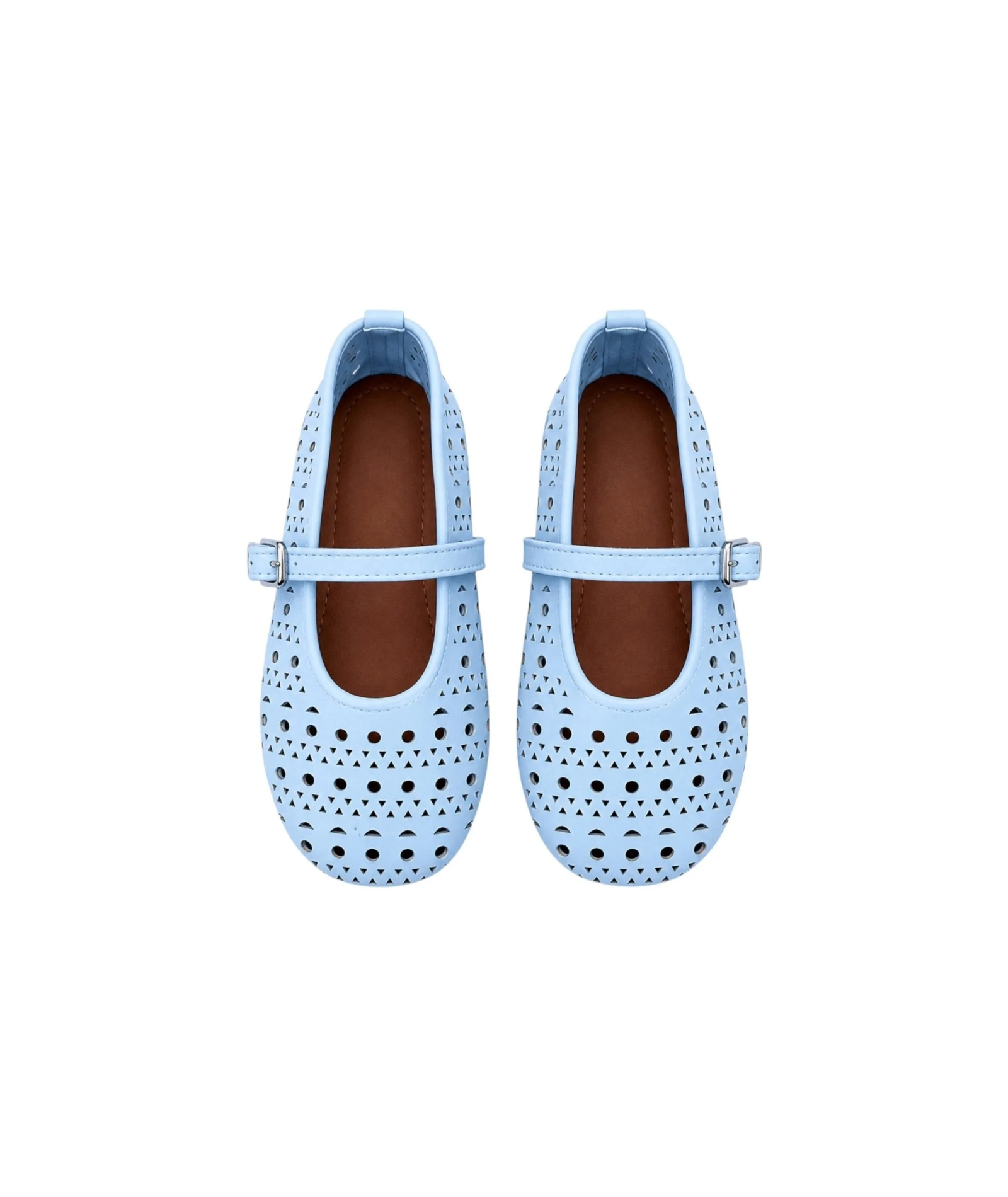 Mini Dreamers Girls Lily Eyelet Maryjane Flats