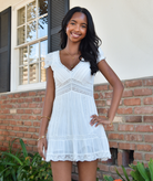 Love Shack Fancy Women Edena Dress Womens Casual Dresses Love Shack Fancy