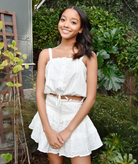 Katie J NYC Girls Willow Top Girls Casual Tops Katie J NYC White Y/S (7/8)