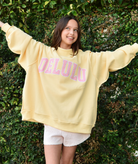 8apart Women Delulu Mock Neck Crew Sweatshirt Womens Casual Tops 8apart