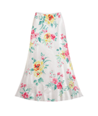Katie J NYC Girls Pink Floral Anastasia Maxi Skirt Girls Casual Bottoms Katie J NYC Floral Y/S (7/8)