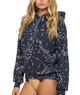 Aviator Nation Women Bandana Relaxed Pullover Hoodie