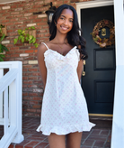 Love Shack Fancy Women Stephania Dress Sunwashed Ivory Womens Casual Dresses Love Shack Fancy