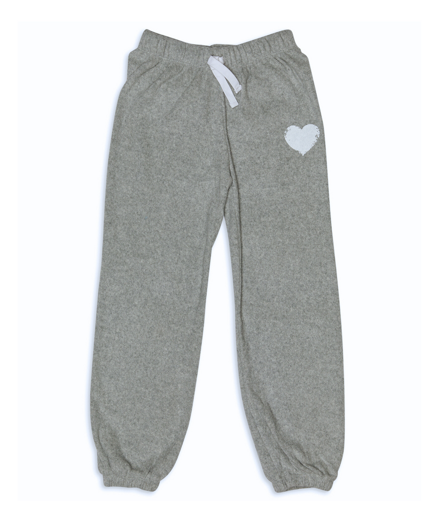 FBZ Girls Suri Crack Heart Sweatpants Girls Casual Bottoms FBZ Flowers By Zoe