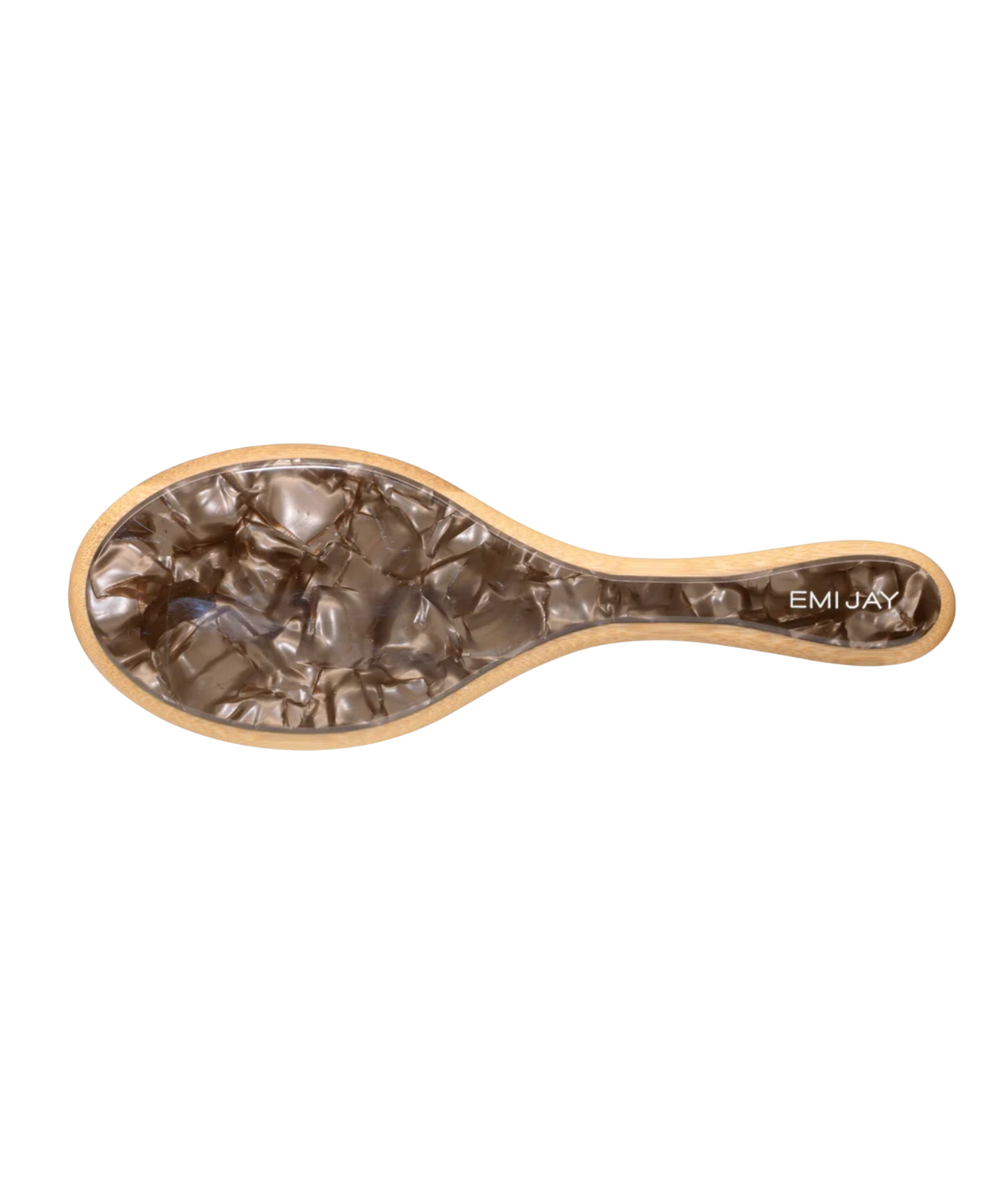 Emi Jay Flat Brush in Toasted Sugar Accessories Emi Jay Brown