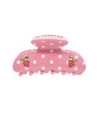 Emi Jay Sweetheart Clip in Lychee Berry Dot Accessories Emi Jay Multi