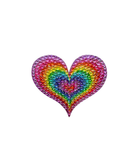 Sticker Beans Pastel Groovy Heart Sticker Accessories Sticker Beans Multi