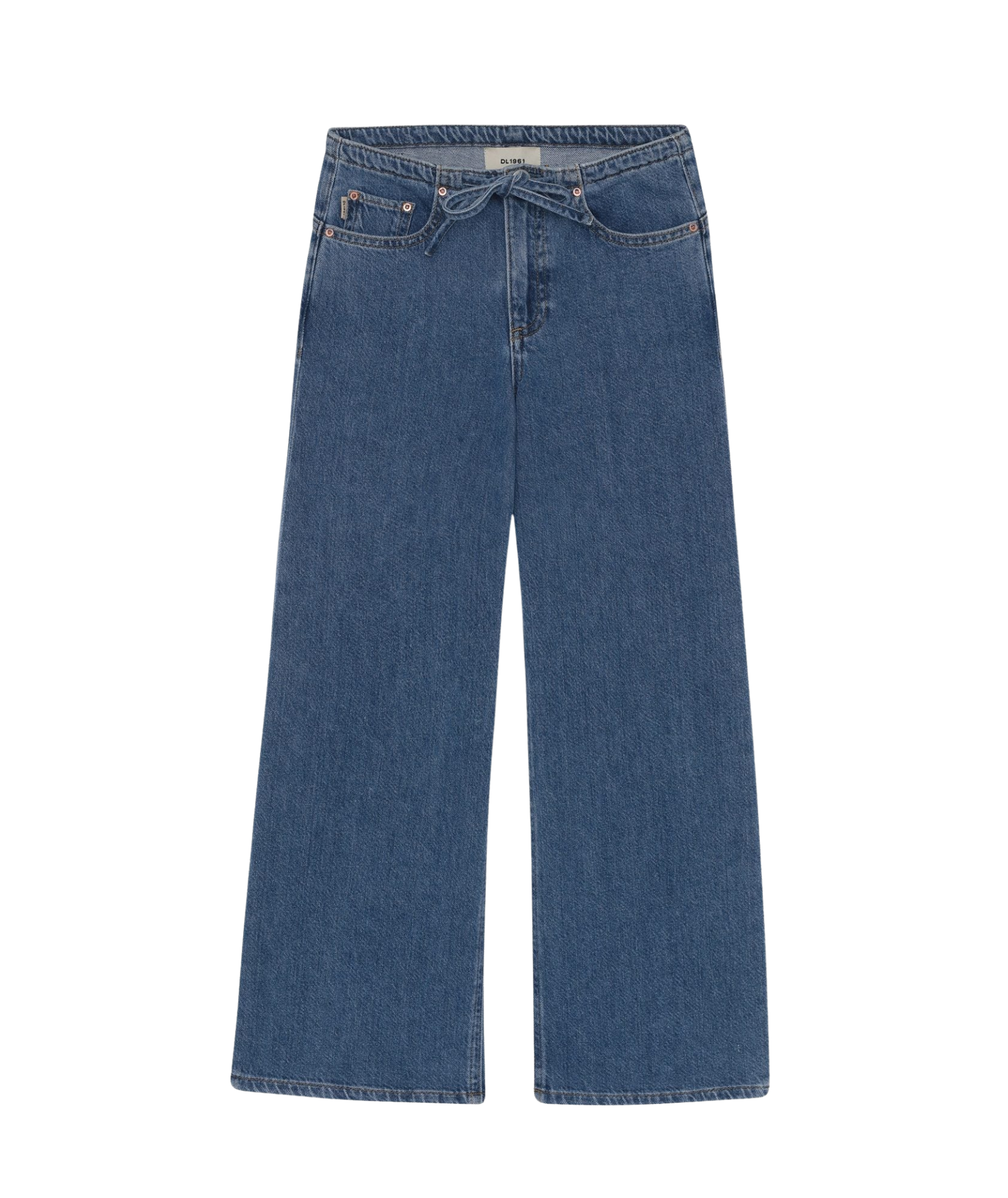 DL1961 Girls Frankie Denim Dream Aura Low Slung Wide Leg Jeans Girls Denim DL1961 Denim Y/S (7/8)