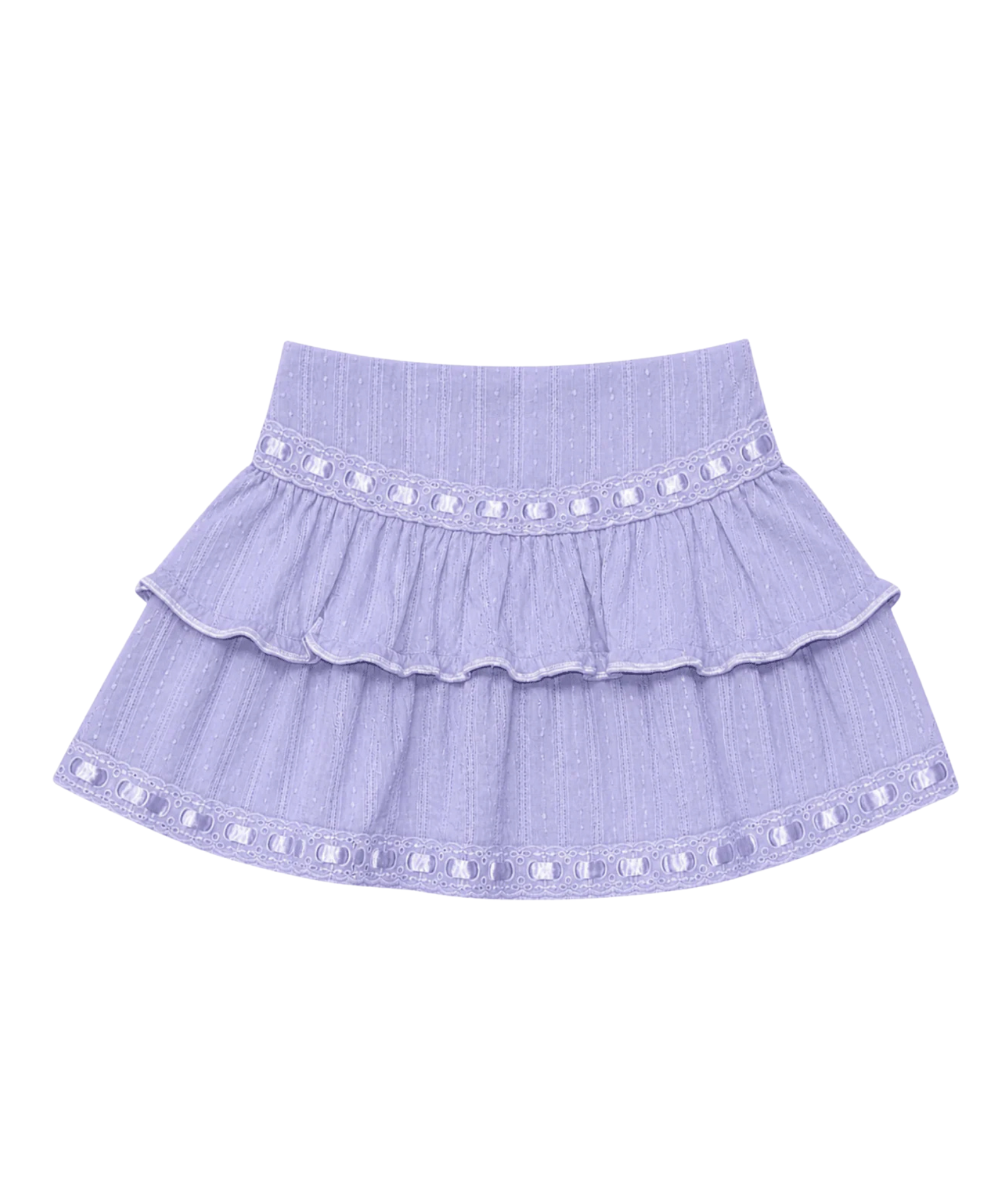 Katie J NYC Girls Julie Skirt Girls Casual Bottoms Katie J NYC Lavender Y/S (7/8)