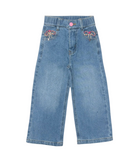 Mini Dreamers Girls Hailey Bow Jeans Girls Denim Mini Dreamers