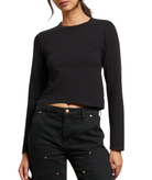 Perfect White Tee Women Jamie Recycled Cotton Long Sleeve Tee Womens Casual Tops Perfect White Tee