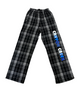 Girls Canyon Creek Ombre Letters Plaid Camp Flannel Pant Camp Frankie's Exclusives Plaid Y/S (6/7)