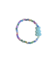 Macaroon Pastel Gummy Bear Beaded Bracelet