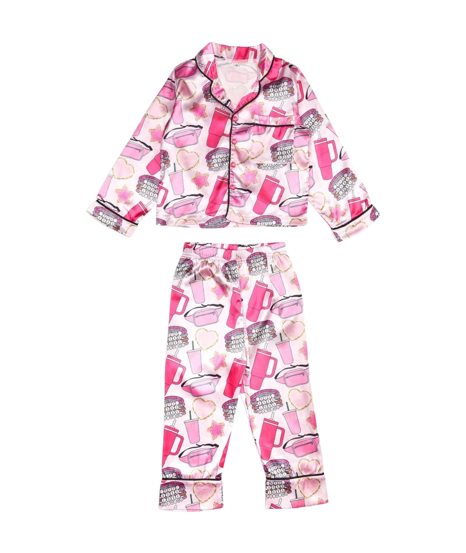 Mini Dreamers Girls Trendy Girl Silky Set Accessories Mini Dreamers Multi Y/4
