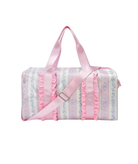 Floral Stripe Duffel Bag Accessories iScream Floral