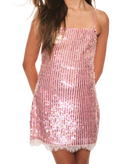 Love Shack Fancy Girls Sylvania Dress Pink Cosmo Sparkle Girls Special Dresses Love Shack Fancy