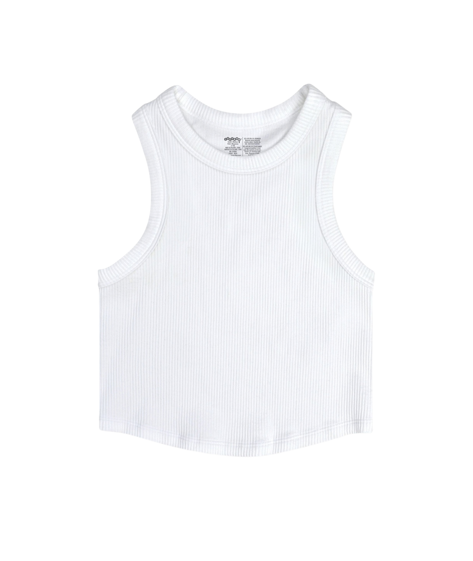 Frankie's Favorite Girls Rib Crop Tank