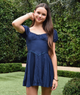 Katie J NYC Girls Georgie Dress Distressed/seasonal girls Katie J NYC Evening Blue Y/S (7/8)