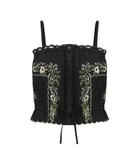 Katie J NYC Girls Black/Gold Lurex Allegra Cami Girls Special Tops Katie J NYC