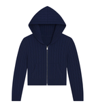 Katie J NYC Girls Collins Zip Sweater Hoodie Girls Casual Tops Katie J NYC