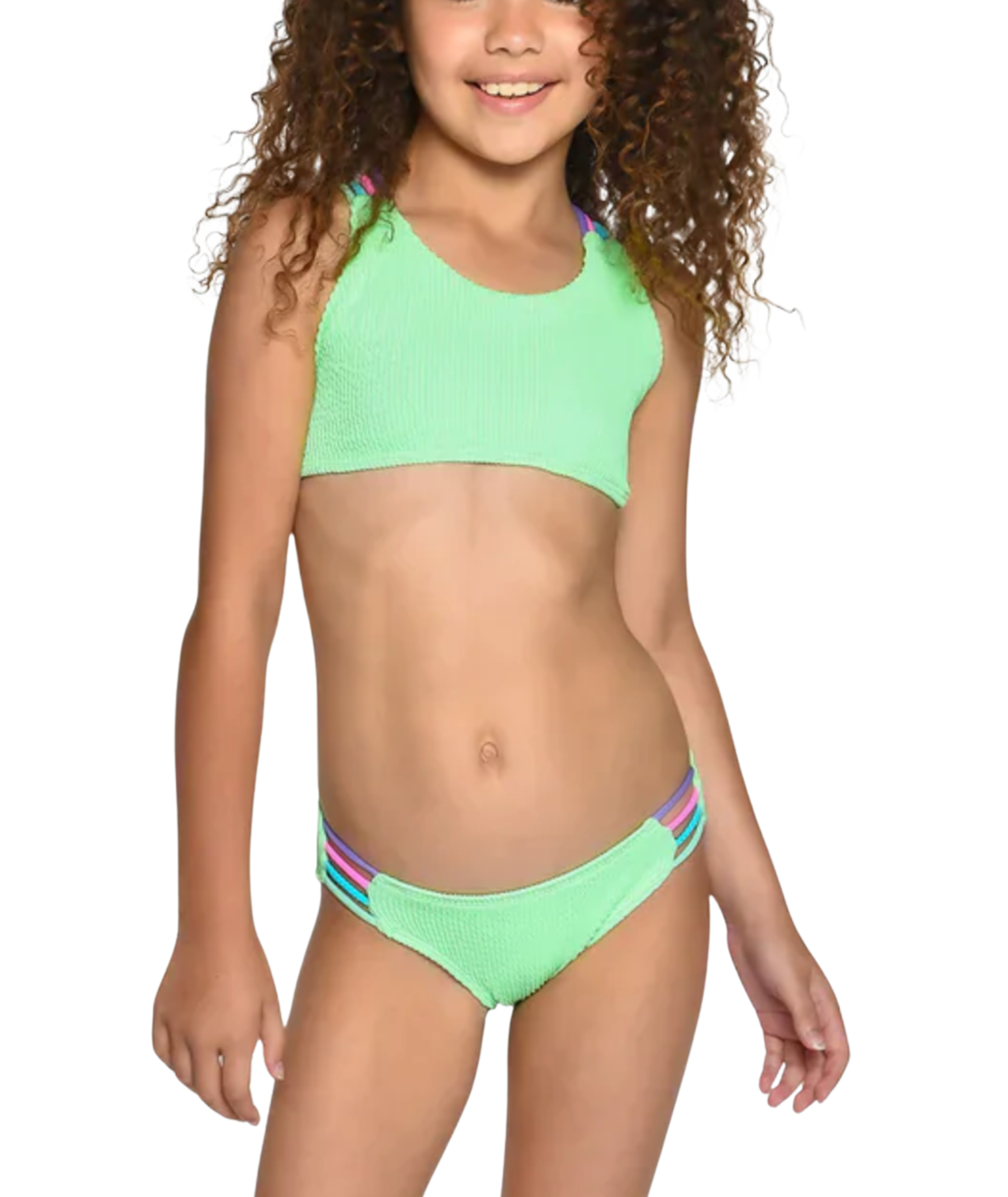 Peixoto Girls Mona Bikini Set Mint Crush Accessories Peixoto