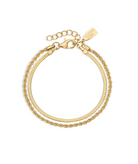 Electric Picks Twice as Nice Bracelet Jewelry - Trend Electric Picks Gold