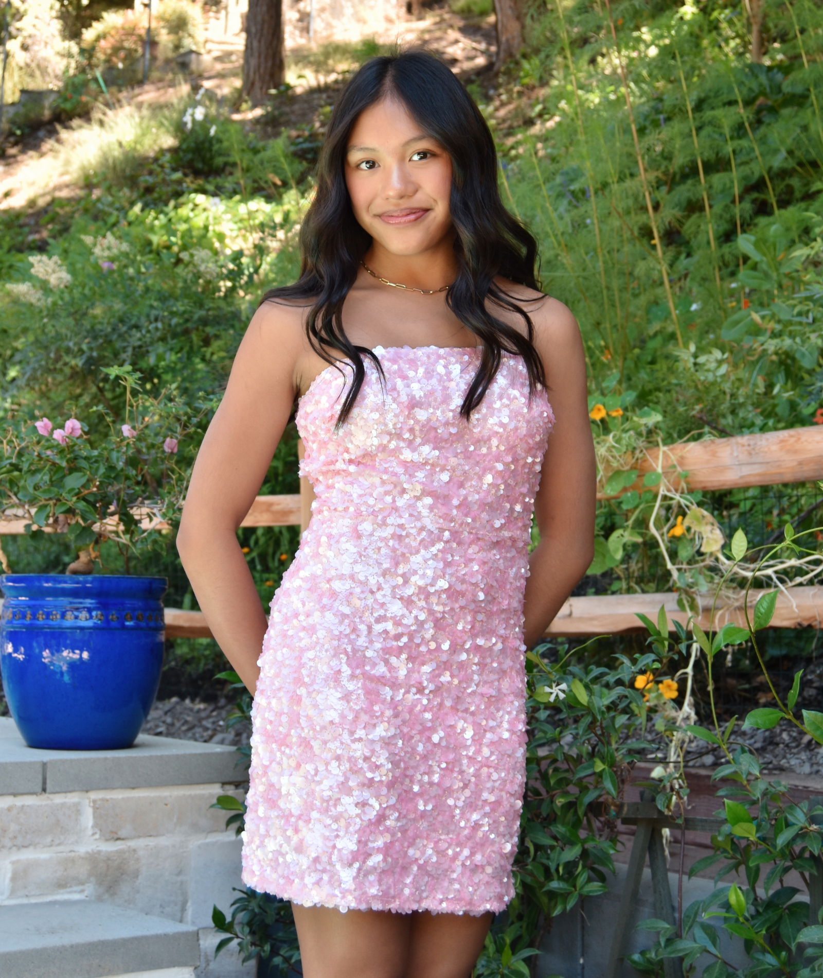 8apart Women Nadia Sequin Strapless Mini Dress Womens Casual Dresses 8apart