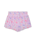 Forever Floral Butterfly Shorts Girls Casual Bottoms iScream Floral Y/S (7/8)