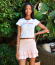 Katie J NYC Girls Ciao Bella Tee Girls Casual Tops Katie J NYC White Y/S (7/8)
